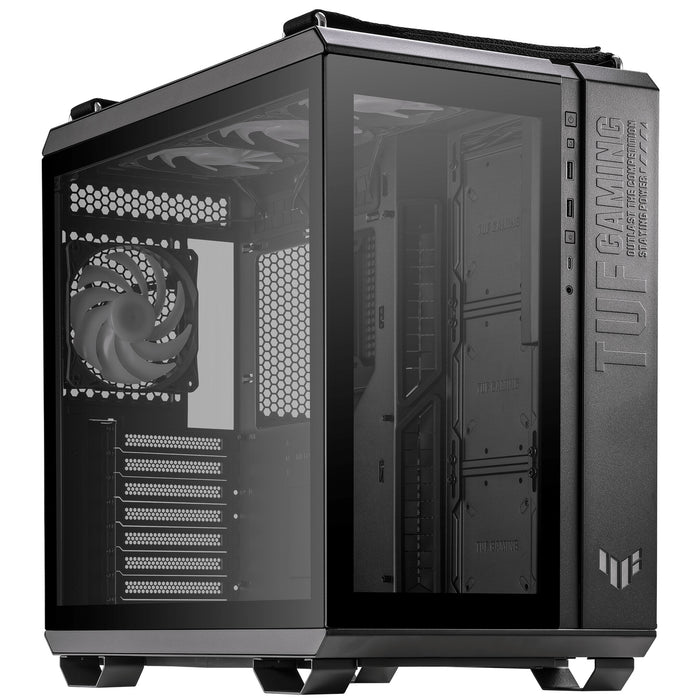 ASUS TUF Gaming GT502 PLUS ARGB Midi Tower PC Case Black | Liquid Cooling Support