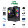 GTR Gaming Infinity Gaming PC Bundle | Intel Core i5-10400F | GT 1030 4GB | 512GB SATA SSD | 16GB DDR4 3200MHz RAM | 500W PSU | Windows 11 Home | AC900 WiFi | 24" Gaming Monitor | Gaming Keyboard, Mouse & Headset