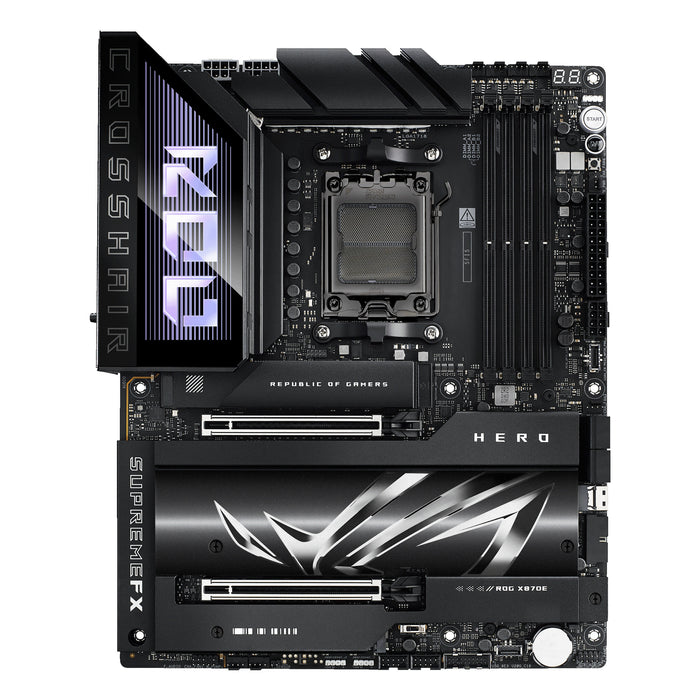 ASUS ROG CROSSHAIR X870E HERO ATX Motherboard | AM5 | 4x DDR5 Slots | Wi-Fi 7