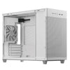 ASUS Prime AP201 MicroATX Mini Tower PC Case White | Liquid Cooling Support