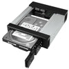 StarTech.com 5.25 to 3.5 Hard Drive Hot Swap Bay - For 3.5" SATA/SAS Drives - Trayless - Aluminum