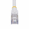 StarTech.com 5m White CAT8 Ethernet Cable, Snagless RJ45, 25G/40G, 2000MHz, 100W PoE++, S/FTP, 26AWG Pure Bare Copper Wire, LSZH, Shielded Network Patch Cord w/Strain Reliefs, Fluke Channel Tested