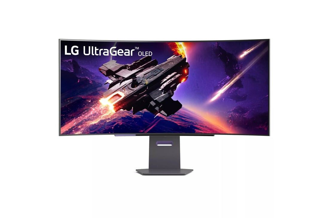 LG 45GS95QE-B.AEK 45" Wide Quad HD Curved Gaming Monitor | 3440 x 1440 240Hz HDMI DP