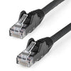StarTech 3m CAT6 Ethernet Cable - LSZH (Low Smoke Zero Halogen) - 10 Gigabit 650MHz 100W PoE RJ45 10GbE UTP Network Patch Cord Snagless with Strain Relief - Black, CAT 6, ETL Verified, 24AWG