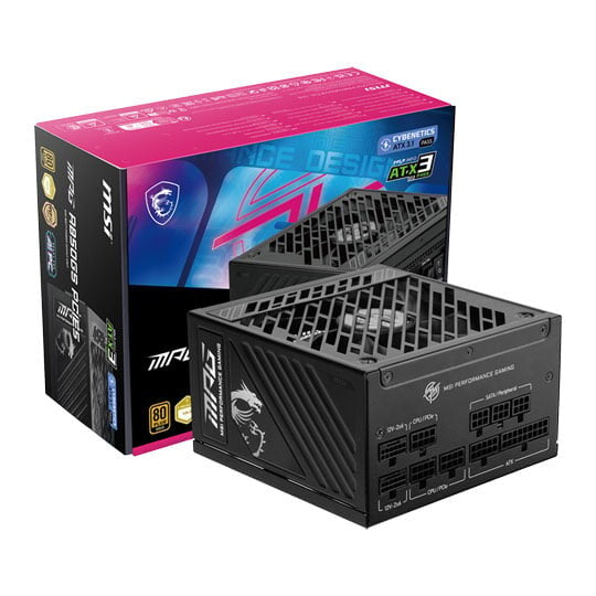 MSI MPG A850GS PCIE5 850W ATX Fully-Modular Power Supply Unit | 80 PLUS Gold