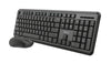 Trust ODY Keyboard | Wireless, QWERTY, Black, Mouse Included