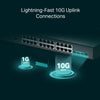TP-Link Omada 24-Port Gigabit and 4-Port 10GE SFP+ L2+ Managed Switch with 24-Port PoE+