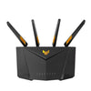 ASUS TUF Gaming AX3000 V2 wireless router Gigabit Ethernet Dual-band (2.4 GHz / 5 GHz) Black, Orange