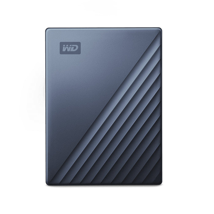 Western Digital My Passport Ultra 5 TB Encrypted External HDD | USB 3.2  Blue