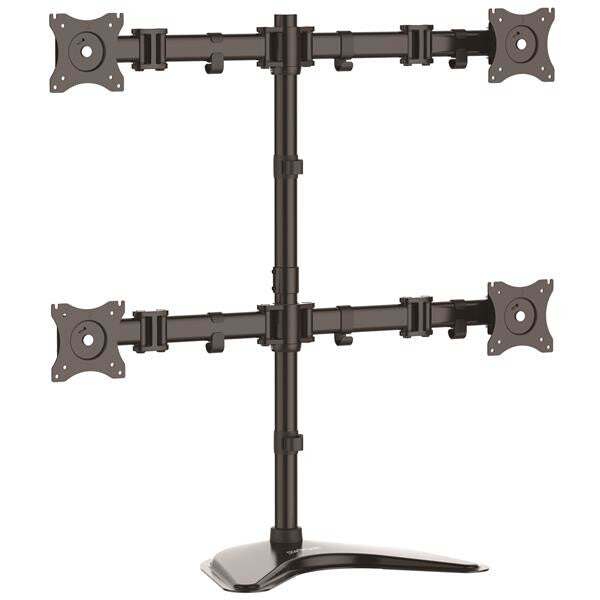 .com Quad Monitor Desktop Stand Articulating