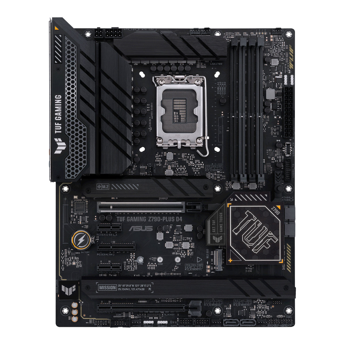 ASUS TUF GAMING Z790-PLUS D4 ATX Intel Motherboard | LGA1700 Socket - 4 x DDR4 Memory Slots