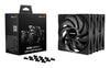 be quiet! Pure Wings 3 140 mm PWM high-speed Triple Pack Computer case Fan 14 cm Black 3 pc(s)