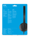 Logitech H340 Headset Wired Head-band Office/Call center USB Type-A Black