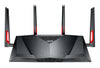 ASUS DSL-AC88U wireless router Gigabit Ethernet Dual-band (2.4 GHz / 5 GHz) 4G Black