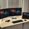 StarTech.com USB 3.0 Docking Station - Dual Monitor Laptop Docking Station with HDMI & DVI/VGA Video - 6-port USB 3.1 Gen 1 5Gbps Hub, GbE, Audio - Universal Type-A Dock - Windows & Mac