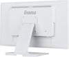 iiyama ProLite T2452MSC-W1AG computer monitor 60.5 cm (23.8") 1920 x 1080 pixels Full HD LED Touchscreen White