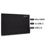 Acer PM161QT portable monitor - 15.6", Full HD (1920x1080), IPS, 60Hz, 6ms, AdaptiveSync, black
