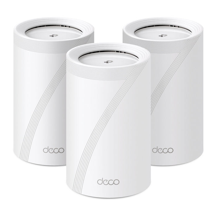 TP-LINK Deco BE65 Tri-band Mesh System | 3-Pack, White