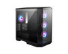 MSI MAG PANO M100R PZ ARGB Micro Tower PC Case Black | Liquid Cooling Support