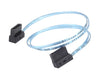 Silverstone CP11 SATA cable 3 m Black, Blue