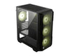 MSI MAG FORGE M120R AIRFLOW computer case Mini Tower Black, Transparent