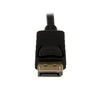 StarTech 3ft (1m) DisplayPort to DVI Cable - 1080p Video - Active DisplayPort to DVI Adapter Cable - DisplayPort to DVI-D Cable Converter Single Link - DP 1.2 to DVI Monitor Cable