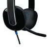 Logitech H540 Headset Wired Head-band Office/Call center USB Type-A Black