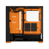 Fractal Design Pop Air RGB Tower PC Case Black, Orange | Liquid Cooling Support