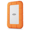 LaCie STND2000400 external solid state drive Thunderbolt technology 2 TB USB Type-C USB4 Gen 3x2 Orange, Stainless steel