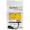 StarTech.com 6" (15cm) HDMI Port Saver Cable - 4K 60Hz High Speed HDMI 2.0 Extension Cable with Ethernet - Short HDMI Extension Cable - HDMI Male to Female Extension Adapter Cord