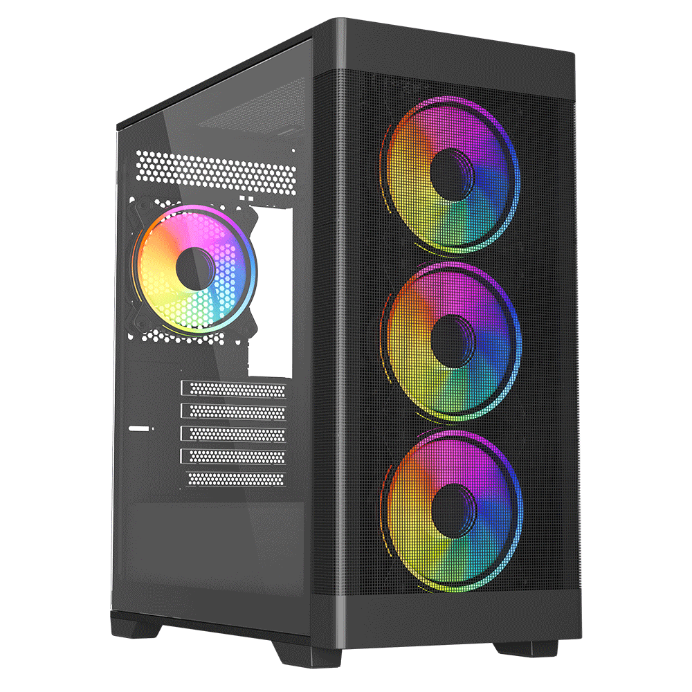 GTR Gaming PC | AMD Ryzen 7 9800X3D | RX 9070 XT 16GB GDDR6 | 32GB DDR5 6000MHz | 2TB NVMe SSD | Cooler Master 850W 80+ GOLD PSU | Wi-Fi + Bluetooth | Win 11 Home