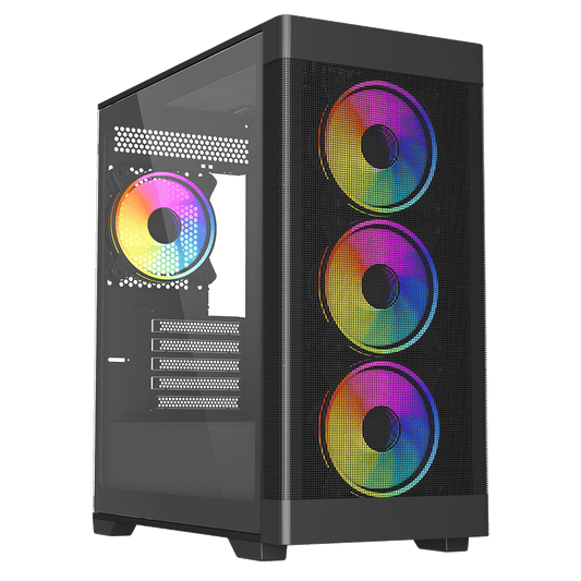 GTR Gaming PC | AMD Ryzen 7 9800X3D | RX 9070 XT 16GB GDDR6 | 32GB DDR5 6000MHz | 2TB NVMe SSD | Cooler Master 850W 80+ GOLD PSU | Wi-Fi + Bluetooth | Win 11 Home