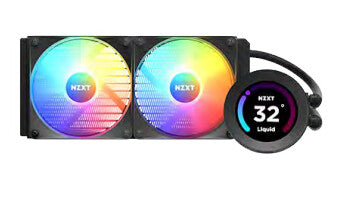 NZXT Kraken Elite 240 RGB Processor All-in-one liquid cooler 12 cm Black 1 pc(s)