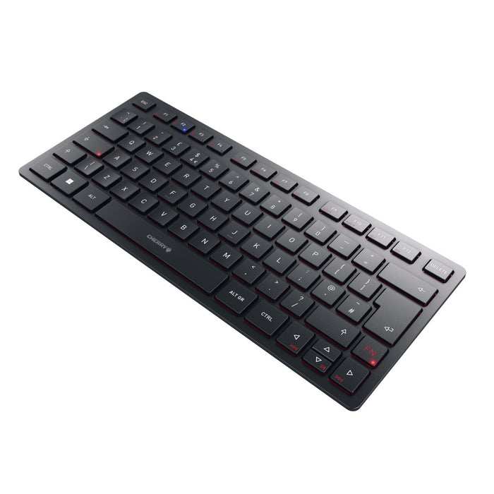 CHERRY KW 9200 MINI Keyboard | Wired & Wireless, QWERTY, Black