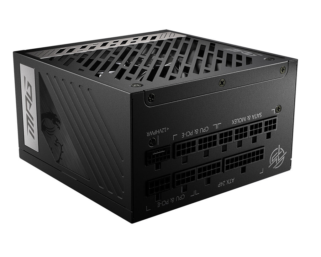 MSI MPG MPG A1000G PCIE5 1000W ATX Fully-Modular Power Supply Unit | 80 PLUS Gold