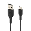Belkin CAB002BT2MBK USB cable 2 m USB A USB C Black