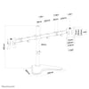 Neomounts by Newstar monitor desk mount