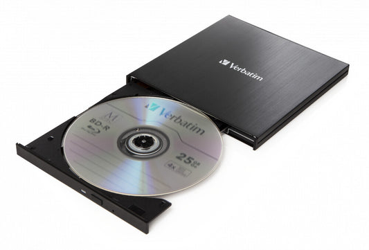 Verbatim 43889 Optical Disc Drive Blu-Ray RW Black
