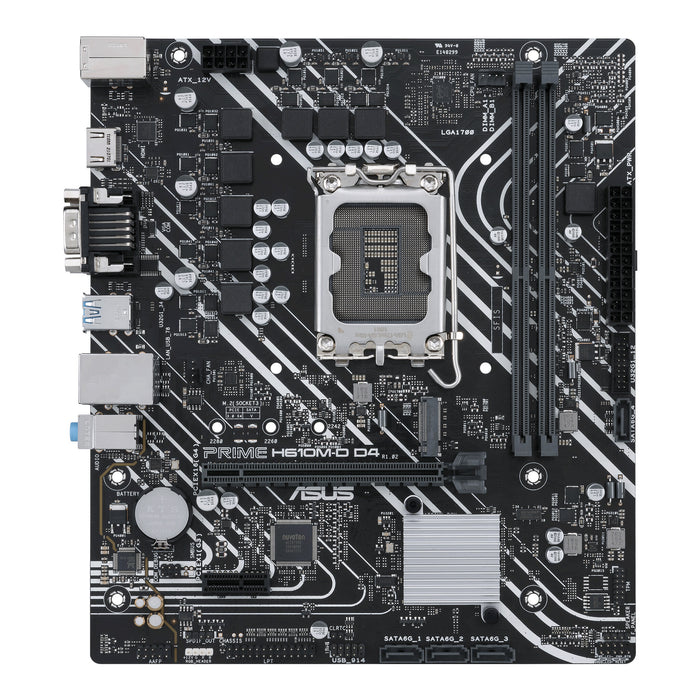 ASUS PRIME H610M-D D4 mATX Motherboard | LGA1700 | 2x DDR4 Slots