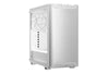 be quiet! PURE BASE 501 Airflow Window White Midi Tower PC Case White | Liquid Cooling Support