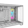 Corsair 2500X RGB Micro Tower PC Case White | Liquid Cooling Support