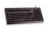 CHERRY G80-1800 Compact Corded Keyboard, Black, PS2/USB, (QWERTY - UK) Keyboard | Wired, QWERTY, Black