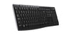 Logitech Wireless Keyboard K270 Keyboard | Wireless, QWERTY, Black