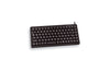 CHERRY G84-4100 COMPACT KEYBOARD Corded, USB/PS2 Black, (QWERTY - UK) Keyboard | Wired, QWERTY, Black