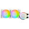 MSI MAG CORELIQUID E240 WHITE AIO Liquid Cooler | 240mm 3000 RPM 75.04 CFM PWM RGB White