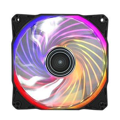 Antec Rainbow 120 RGB Case Fan | 120mm 1200 RPM 42.62 CFM RGB Black