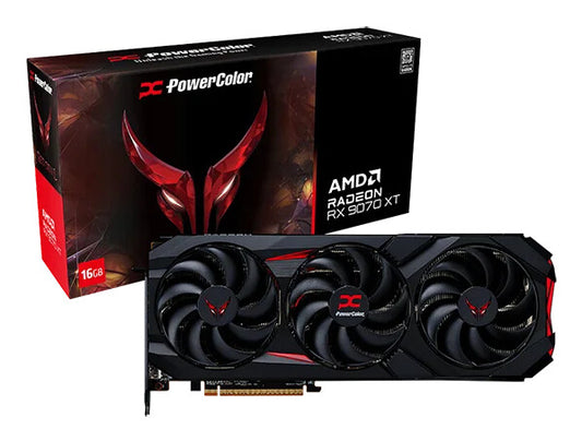 PowerColor Radeon RX 9070 XT 16 GB GDDR6 Overclocked Graphics Card | PCIe 5.0 x16 | 3 x DP and 1 x HDMI | Active Cooling