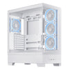 ASUS A31 Plus TG ARGB WHITE Midi Tower PC Case White | Liquid Cooling Support