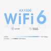 TP-LINK Whole Home Mesh Wi-Fi 6 System AX1500 Dual-band Wi-Fi 6 Mesh System | 2-Pack, White