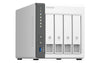 QNAP TS-433 Tower NAS | 4-bay, HDD & SSD, ARM CPU, 4 GB GB RAM, 2 x LAN Ports